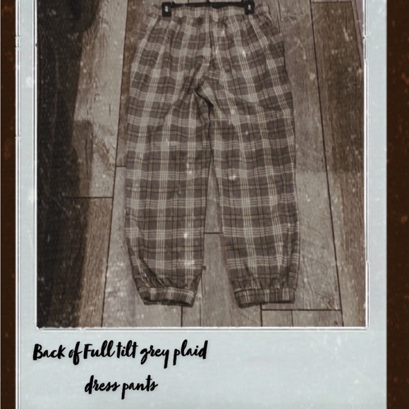 🍂☕️SUPER CUTE FULL-TILT GREY DRESS PANTS!! ☕️🍂 - Picture 1 of 4